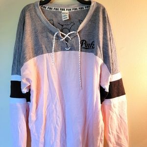 PINK Long Sleeve Top